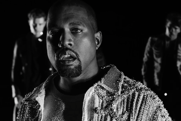 A shot from Kanye's "Wolve's video. Courtesy of Pigeons and Planes