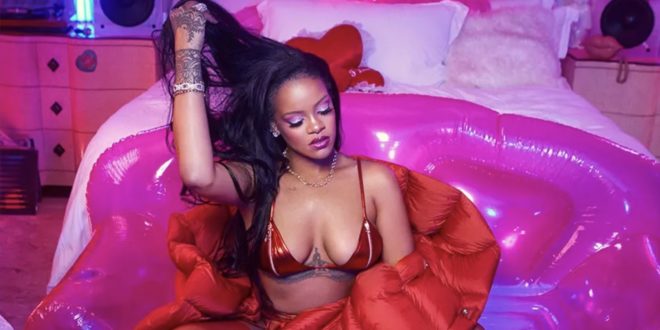 Sexy Rihanna Presents Her Savage X Fenty Valentine’s Day Lingerie Collection