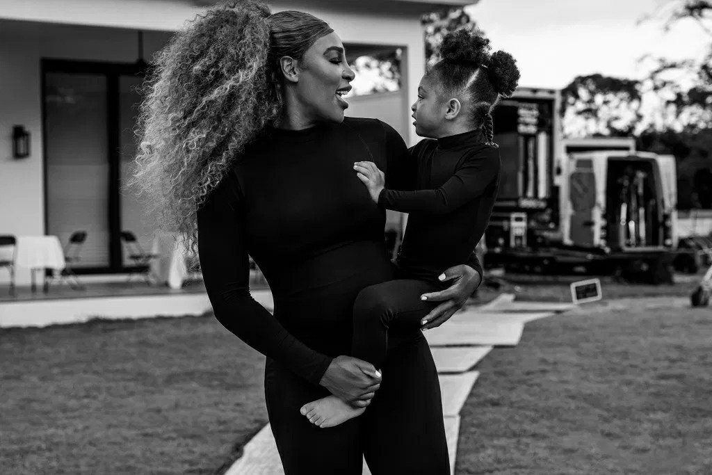 Serena Williams And Daughter Olympia Pose Together In Fashion Campaign